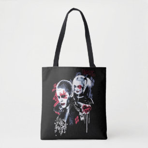 Suicide Squad   Joker und Harley Painted Graffiti Tasche