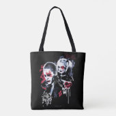 Suicide Squad | Joker und Harley Painted Graffiti Tasche (Rückseite)