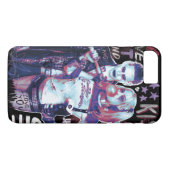 Suicide Squad | Joker und Harley Typografy Foto Case-Mate iPhone Hülle (Rückseite (Horizontal))