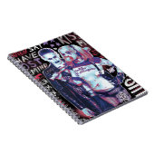 Suicide Squad | Joker und Harley Typografy Foto Notizblock (Rechte Seite)