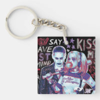 Suicide Squad | Joker und Harley Typografy Foto