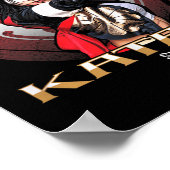 Suicide Squad Katana Blume Poster (Ecke)