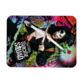 Suicide Squad | Katana Character Graffiti Magnet (Horizontal)