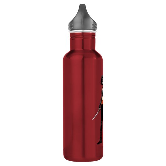 Suicide Squad Katana Comic Book Art Edelstahlflasche (Links)