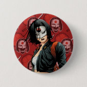 Suicide Squad | Katana Comic Buchkunst Button (Vorderseite)