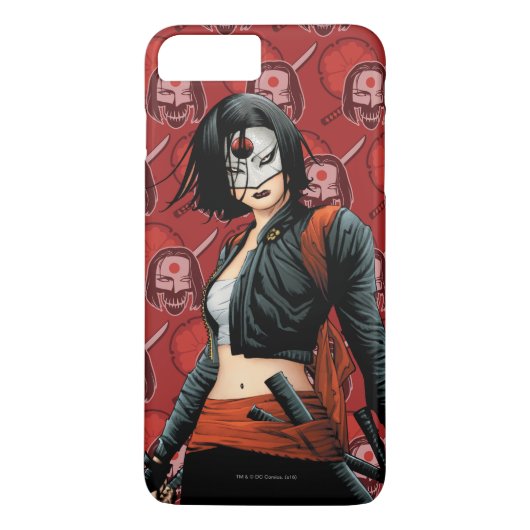 Suicide Squad | Katana Comic Buchkunst Case-Mate iPhone Hülle (Rückseite)