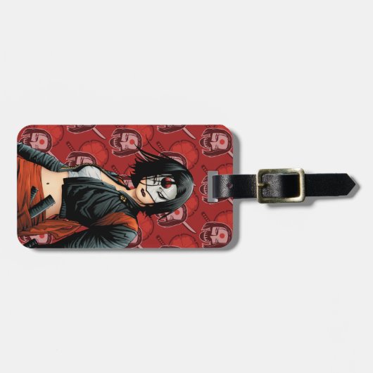 Suicide Squad | Katana Comic Buchkunst Gepäckanhänger (Vorderseite horizontal)