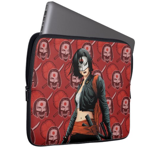 Suicide Squad | Katana Comic Buchkunst Laptopschutzhülle (Vorne Rechts)