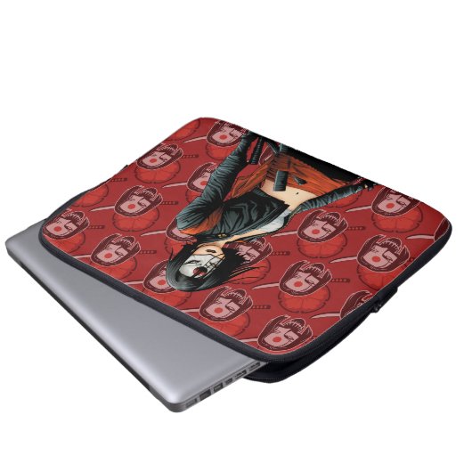 Suicide Squad | Katana Comic Buchkunst Laptopschutzhülle (Vorne Knopf)
