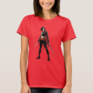 Suicide Squad   Katana Comic Buchkunst T-Shirt