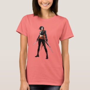 Suicide Squad   Katana Comic Buchkunst T-Shirt