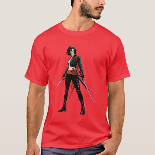 Suicide Squad | Katana Comic Buchkunst T-Shirt (Vorderseite)