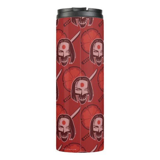 Suicide Squad | Katana Comic Buchkunst Thermosbecher (Rückseite)