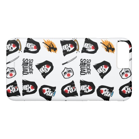 Suicide Squad | Katana Emoji Pattern Case-Mate iPhone Hülle (Rückseite (Horizontal))