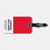 Suicide Squad | Katana Emoji Pattern Gepäckanhänger (Rückseite horizontal)