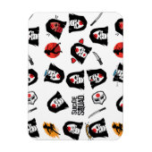 Suicide Squad | Katana Emoji Pattern Magnet (Vertikal)