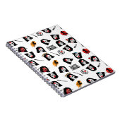 Suicide Squad | Katana Emoji Pattern Notizblock (Rechte Seite)
