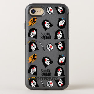 Suicide Squad   Katana Emoji Pattern OtterBox Symmetry iPhone 8/7 Hülle