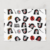 Suicide Squad | Katana Emoji Pattern Postkarte (Vorderseite)