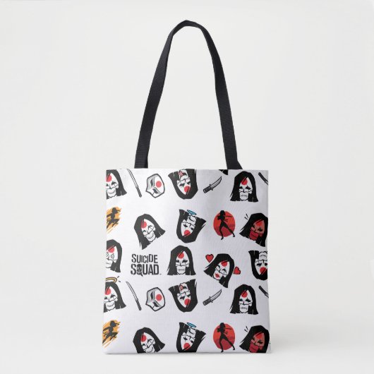 Suicide Squad | Katana Emoji Pattern Tasche (Vorderseite)
