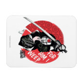 Suicide Squad | Katana "Für Ihm weine ich" Magnet (Horizontal)