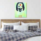 Suicide Squad | Katana Head Icon Leinwanddruck (Insitu (Schlafzimmer))
