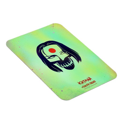 Suicide Squad | Katana Head Icon Magnet (Rechte Seite)