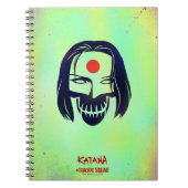 Suicide Squad | Katana Head Icon Notizblock (Vorderseite)