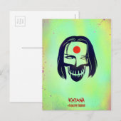 Suicide Squad | Katana Head Icon Postkarte (Vorne/Hinten)