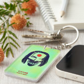 Suicide Squad | Katana Head Icon Schlüsselanhänger (Vorderseite rechts)