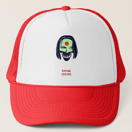 Suicide Squad | Katana Head Icon Truckerkappe (Vorderseite)
