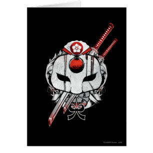 Suicide Squad   Katana Mask & Schwerter Tattoo Art