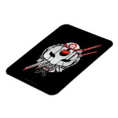 Suicide Squad | Katana Mask & Schwerter Tattoo Art Magnet (Linke Seite)