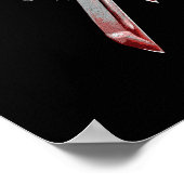 Suicide Squad | Katana Mask & Schwerter Tattoo Art Poster (Ecke)