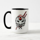Suicide Squad | Katana Mask & Schwerter Tattoo Art Tasse (Links)