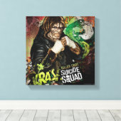 Suicide Squad | Killer Croc Character Graffiti Leinwanddruck (Insitu (Holzboden))