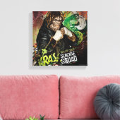 Suicide Squad | Killer Croc Character Graffiti Leinwanddruck (Insitu (Wohnzimmer))