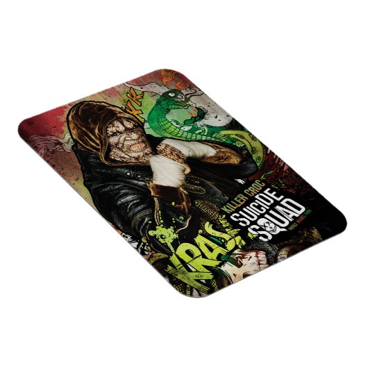 Suicide Squad | Killer Croc Character Graffiti Magnet (Rechte Seite)