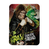 Suicide Squad | Killer Croc Character Graffiti Magnet (Vertikal)