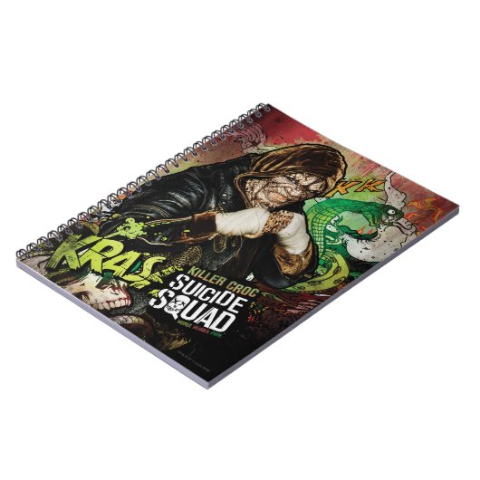 Suicide Squad | Killer Croc Character Graffiti Notizblock (Linke Seite)