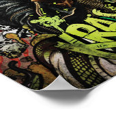 Suicide Squad | Killer Croc Character Graffiti Poster (Ecke)