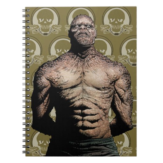 Suicide Squad | Killer Croc Comic Book Art Notizblock (Vorderseite)