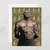 Suicide Squad | Killer Croc Comic Book Art Postkarte (Vorne/Hinten)
