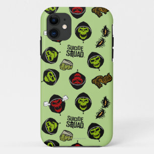 Suicide Squad Killer Croc Emoji Pattern iPhone 11 Hülle
