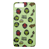 Suicide Squad | Killer Croc Emoji Pattern Case-Mate iPhone Hülle (Rückseite)