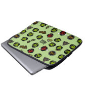 Suicide Squad | Killer Croc Emoji Pattern Laptopschutzhülle (Vorne Knopf)