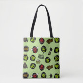 Suicide Squad | Killer Croc Emoji Pattern Tasche (Vorderseite)