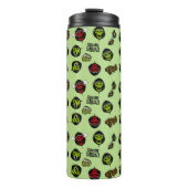 Suicide Squad | Killer Croc Emoji Pattern Thermosbecher (Vorderseite)