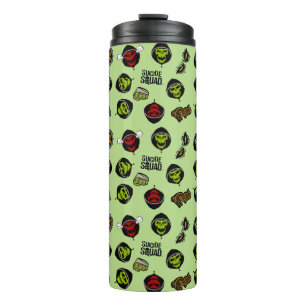 Suicide Squad   Killer Croc Emoji Pattern Thermosbecher