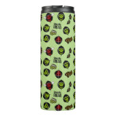 Suicide Squad | Killer Croc Emoji Pattern Thermosbecher (Rückseite)